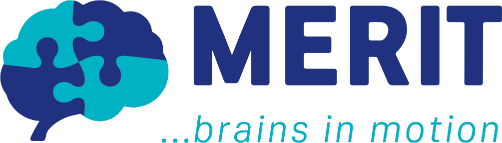 MERIT Brains in motion logo